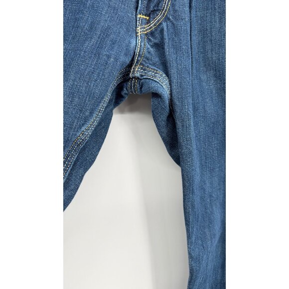 Levis 514 Mens Straight Fit Jeans W32 L30 Mid-Rise Blue Denim Classic Style - Picture 5 of 7